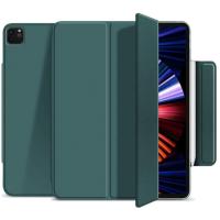 Чохол ZOYU Magnetic Buckle Series для Apple iPad Pro 12.9 M1 (2021) Dark Green